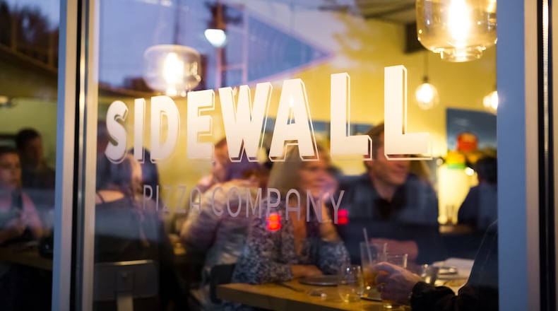 At Sidewall Pizza in Greenville, S.C. you can find hearty salads, balanced pizzas, nice wines and beers and homemade ice cream.