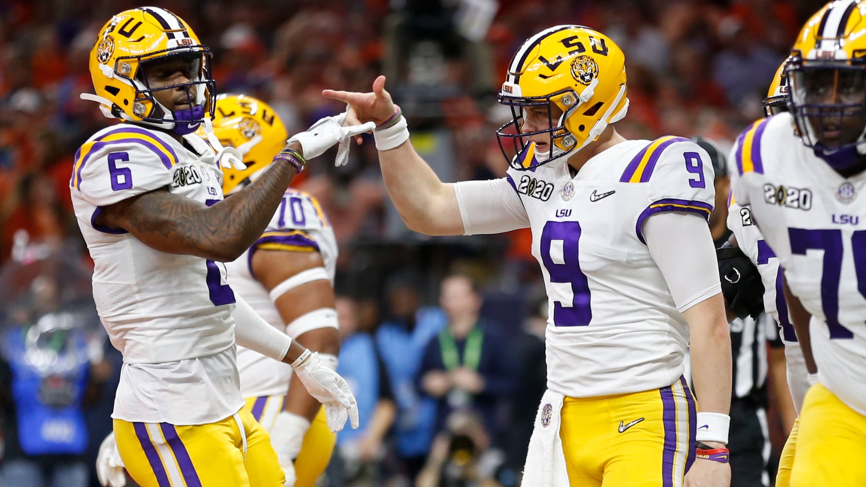 Photos: Clemson, LSU meet in national championship game