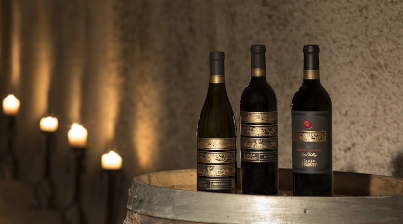 Game of Thrones wines. (MJ Wickham)