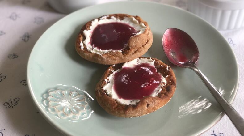 Replace sugar-filled jam with berry coulis for a naturally sweet breakfast. CONTRIBUTED BY KELLIE HYNES