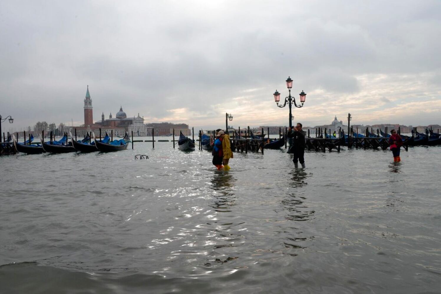 Photos: Venice underwater as city experiences historic flooding