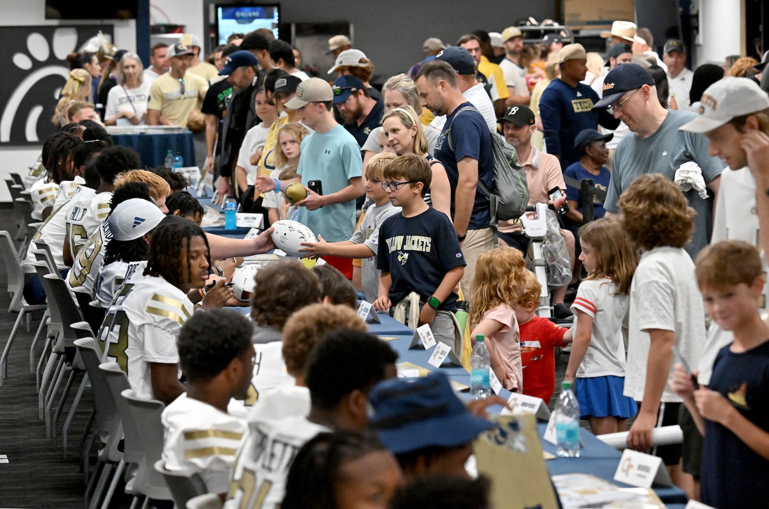Photos from Georgia Tech fans day event