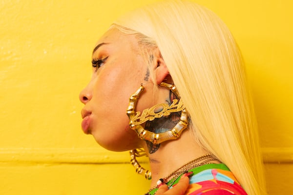 "I wanted that underground, old Atlanta vibe," Anycia said of her Gangsta Grillz mixtape "Grady Baby." (Courtesy of Hidji World)