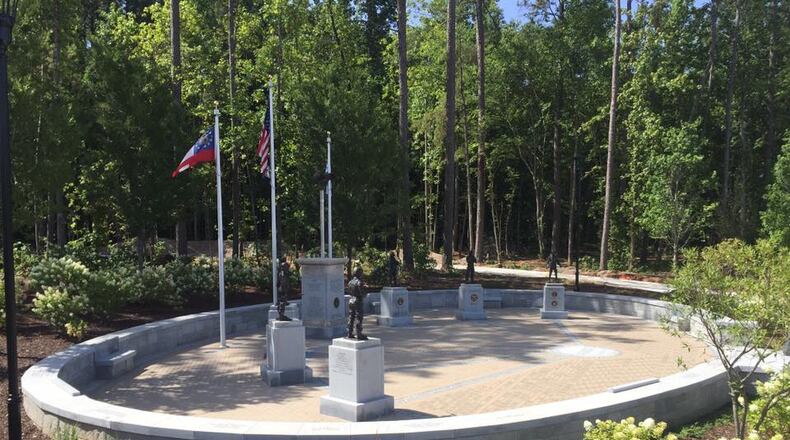 The Peachtree Corners Veterans Monument Association is seeking volunteers prior to Veterans Day to assistance with several projects. (Courtesy Peachtree Corners Veterans Monument Association)