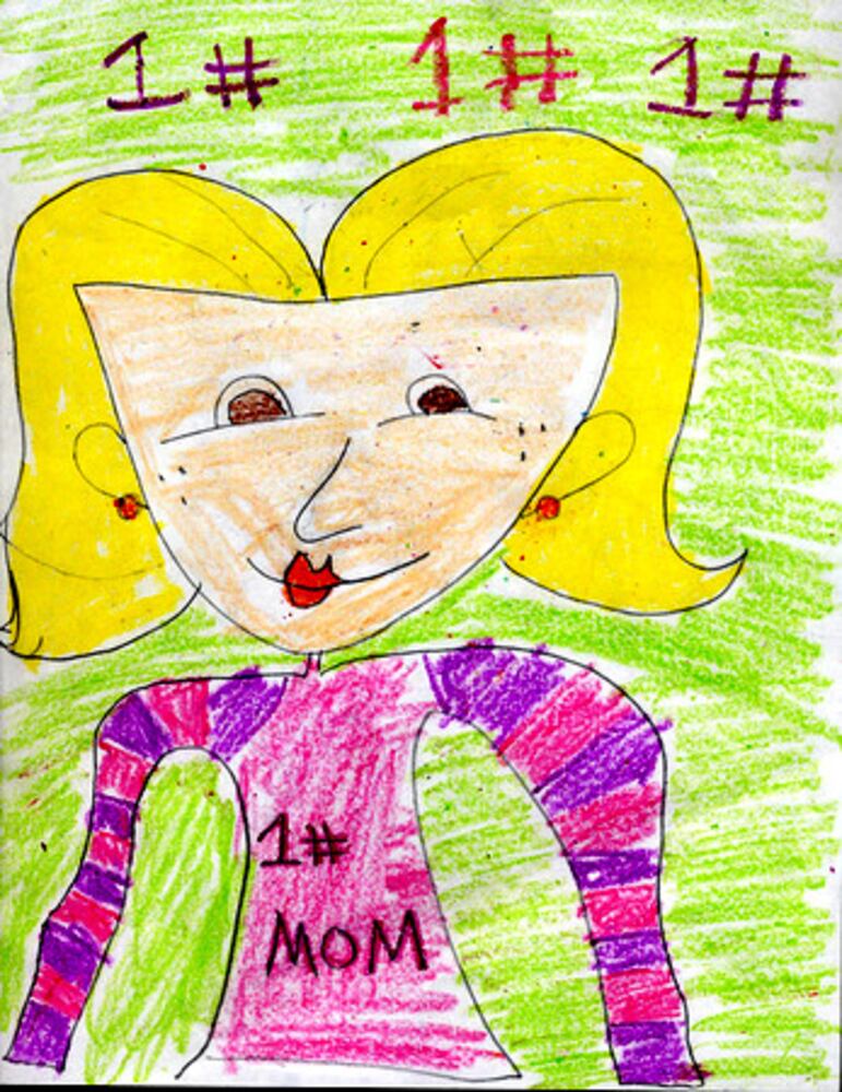 Gwinnett kids draw mom 6