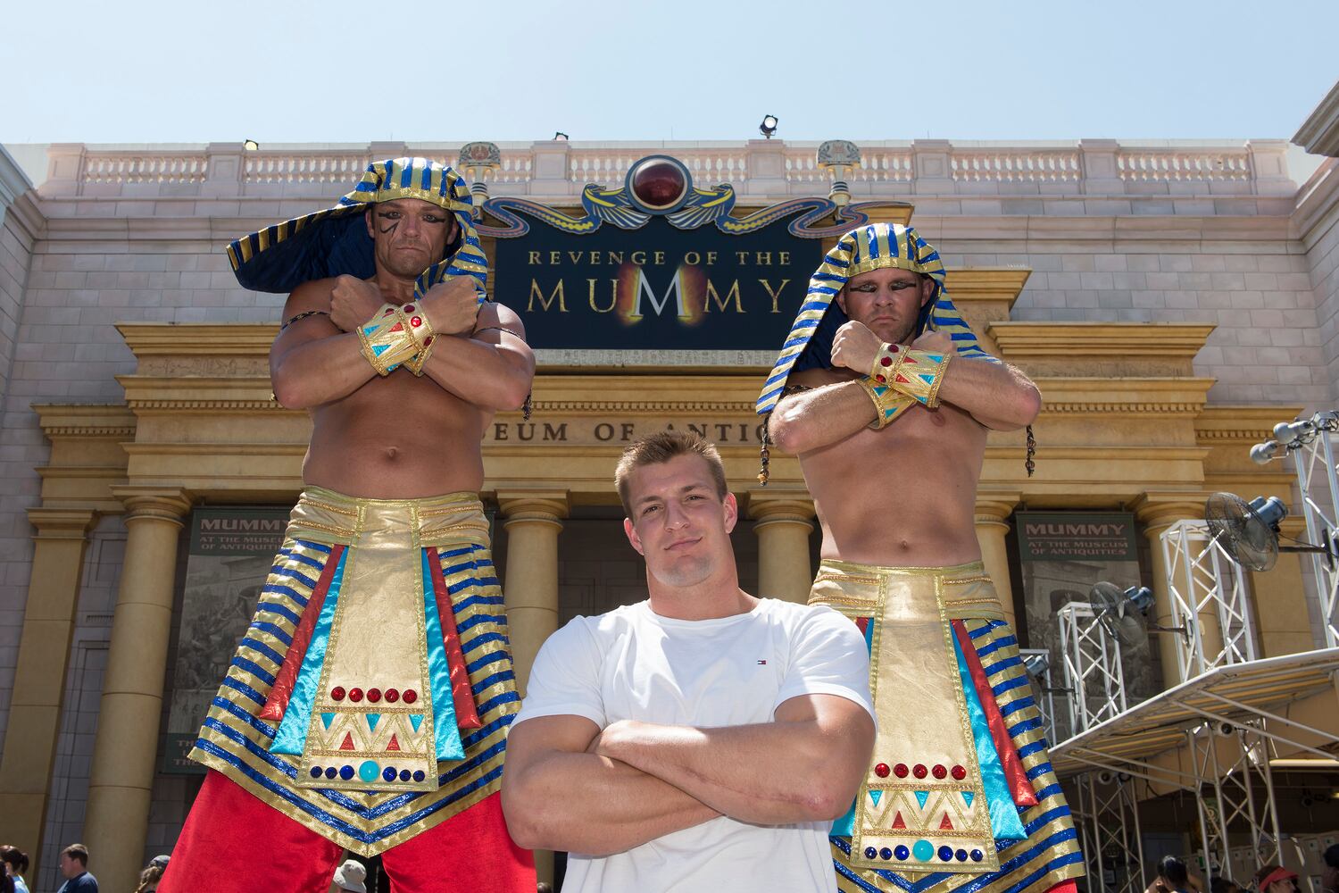 Rob Gronkowski at Universal