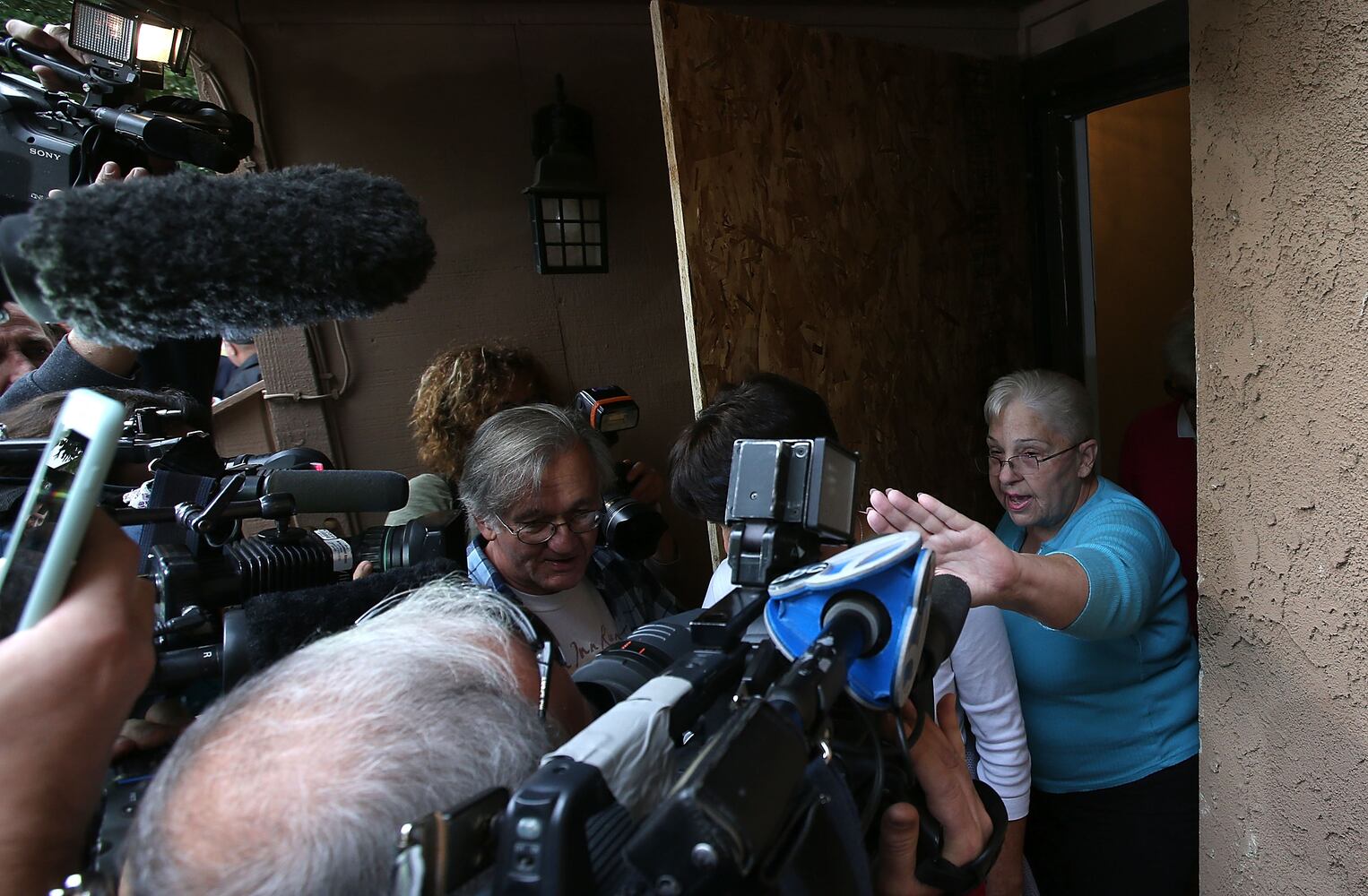 A mass shooting in San Bernardino left at least 14 people dead