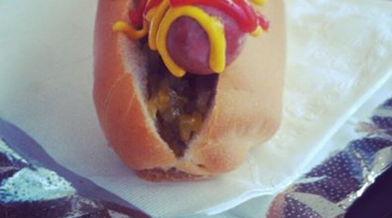 A hot dog from Doggy Dog