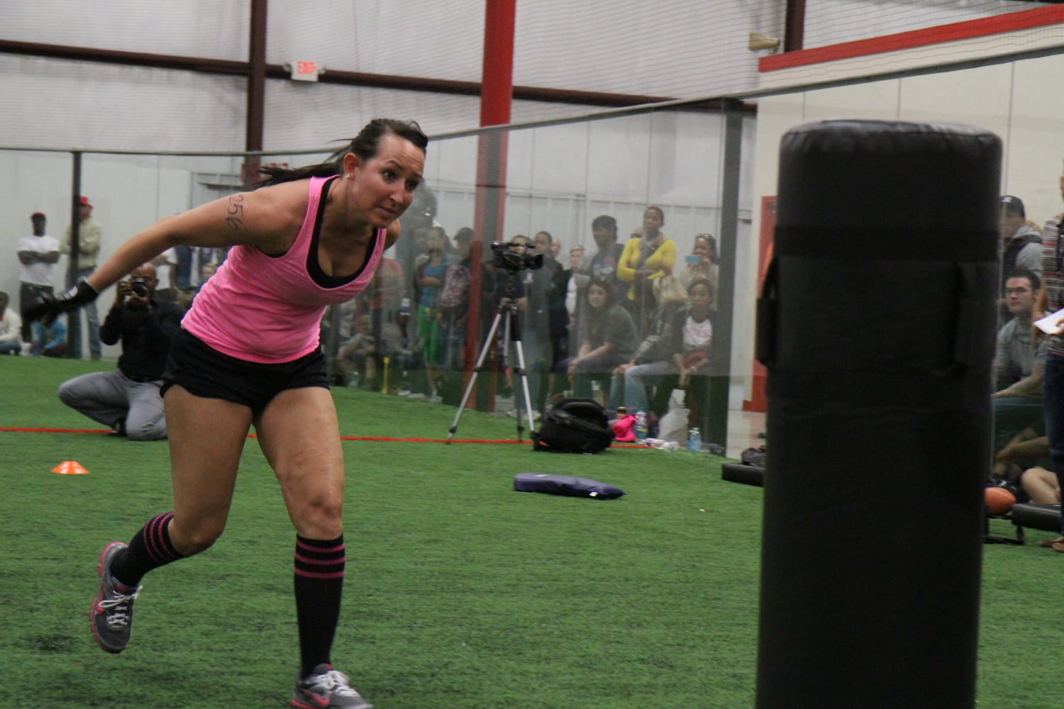 Lingerie Football tryout for Atlanta Steam