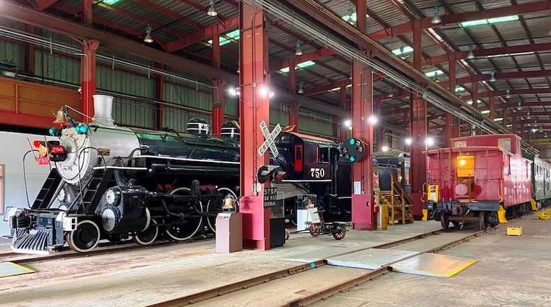 The Southeastern Railway Museum features 35 acres of transportation history. (Courtesy Southeastern Railway Museum)