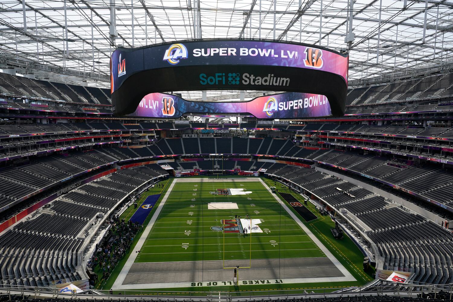 Super Bowl 56 -- Bengals vs. Rams