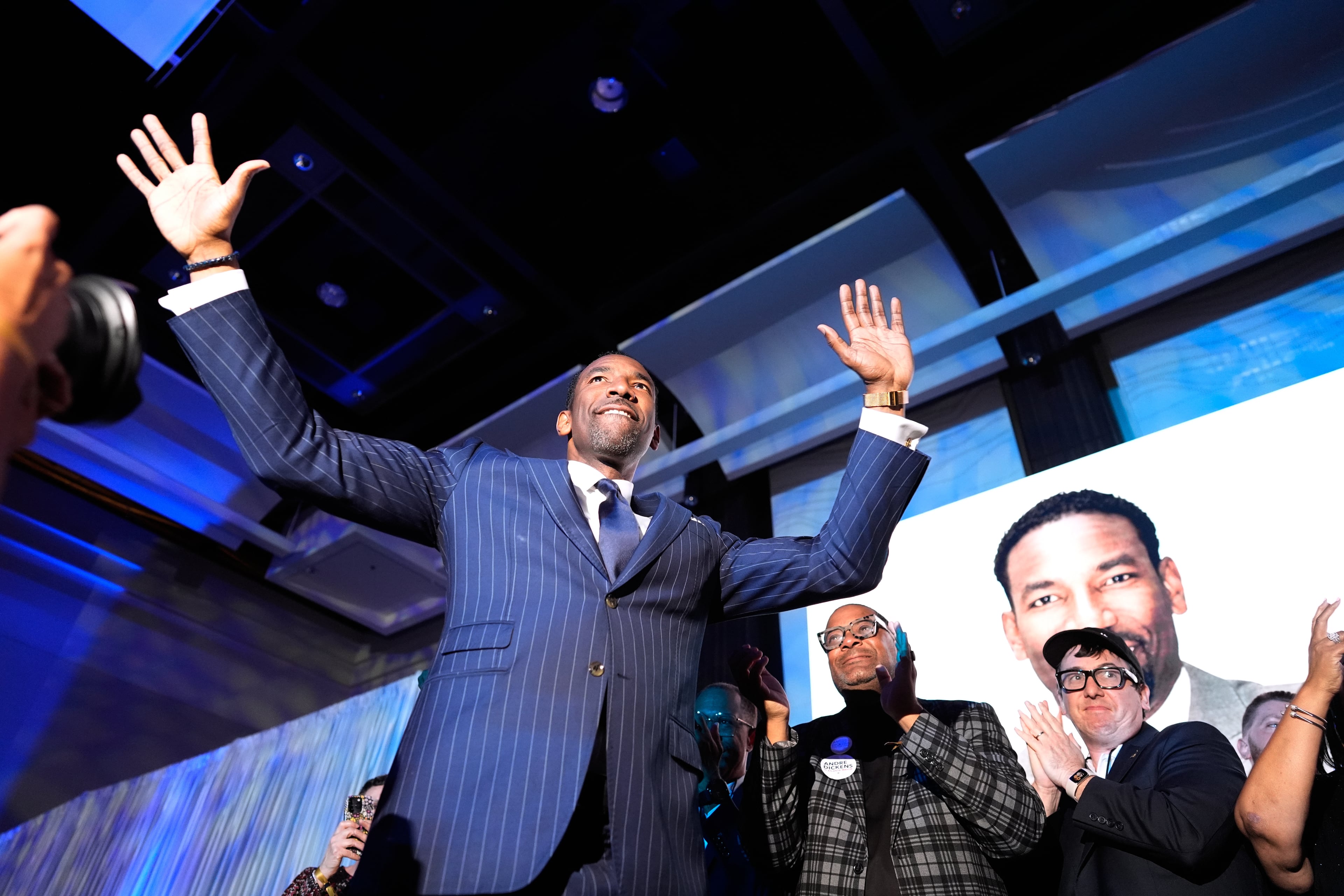 Atlanta Mayor Andre Dickens secured a second term on election night.