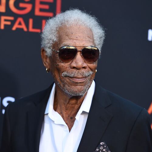 FILE - Morgan Freeman appears at the Los Angeles premiere of "Angel Has Fallen" on Aug. 20, 2019. (Photo by Jordan Strauss/Invision/AP, File)