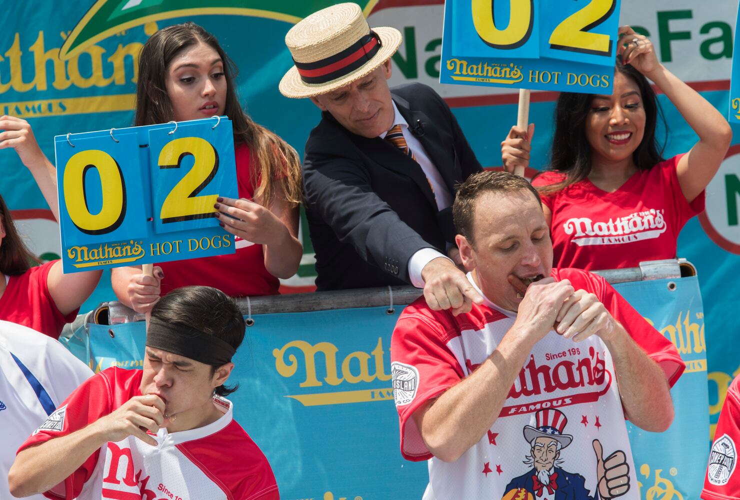 Photos: 2018 Nathan's Famous International Hot Dog Eating Contest