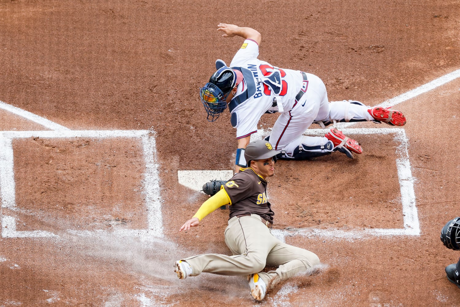 Padres Braves Baseball