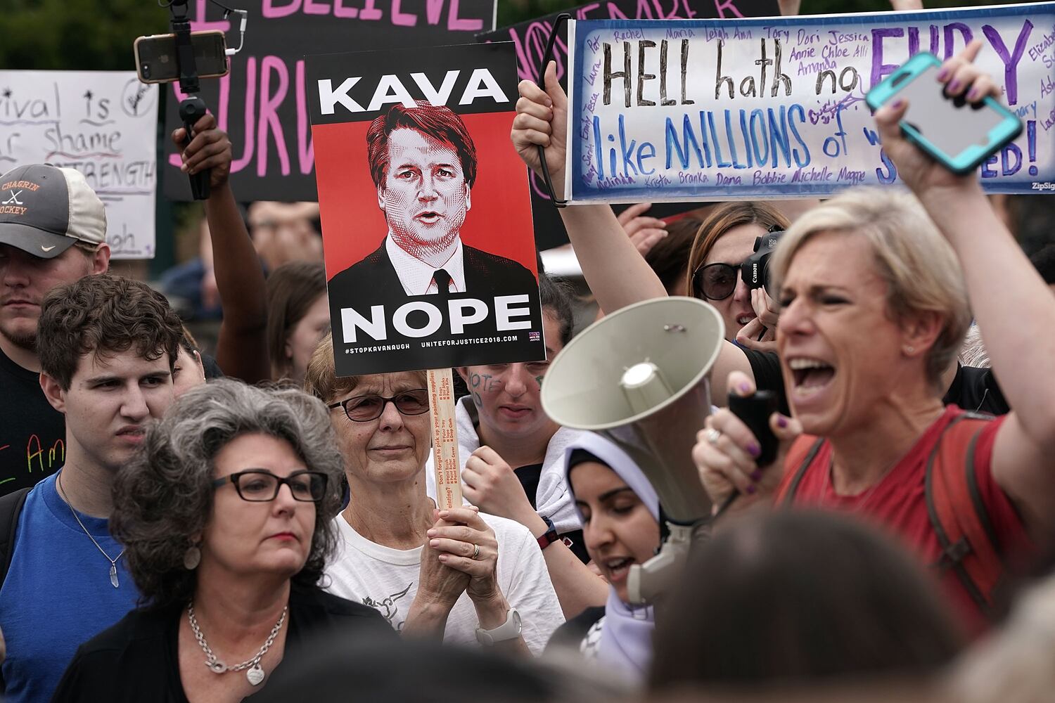 Kavanaugh protests