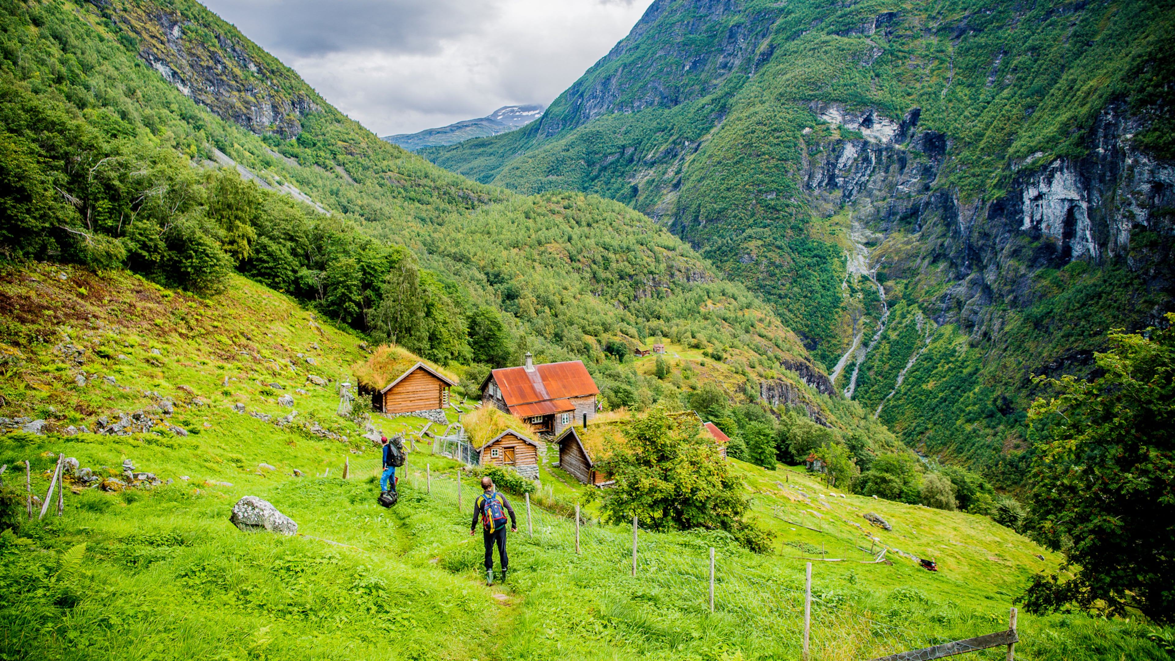 Trekking from cabin to cabin through high alpine terrain is a
time-honored tradition in Norway. (Courtesy/VisitNorway.com)