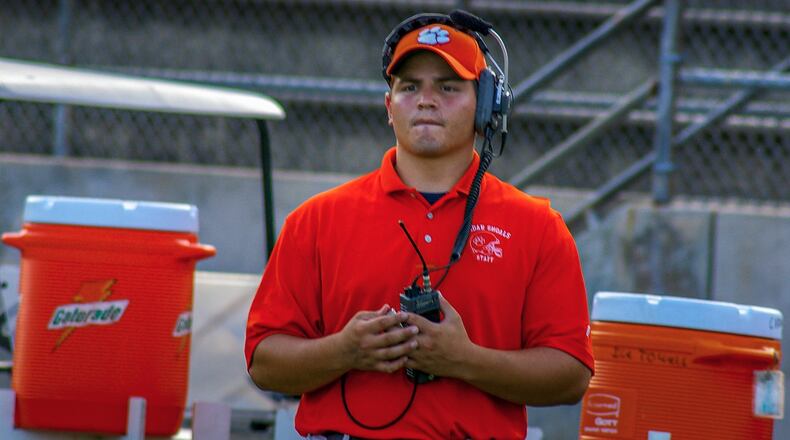 Mike Macdonald grew up in Roswell and began his coaching career at Cedar Shoals in Athens. On Sunday, he will lead Seattle against New England in the 2026 Super Bowl. (Courtesy of Cedar Shoals Athletics)