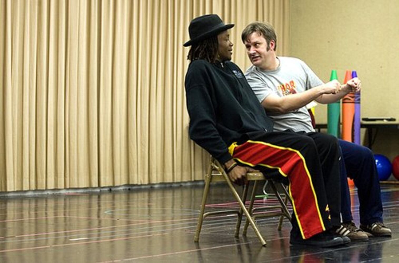 Class of 3000 LIVE' rehearsal