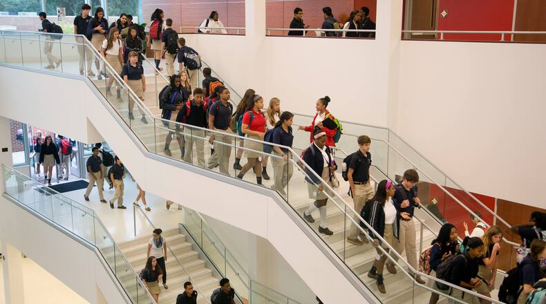 Both of Woodward Academy’s Fulton County campuses will close early due to the winter storm warning.