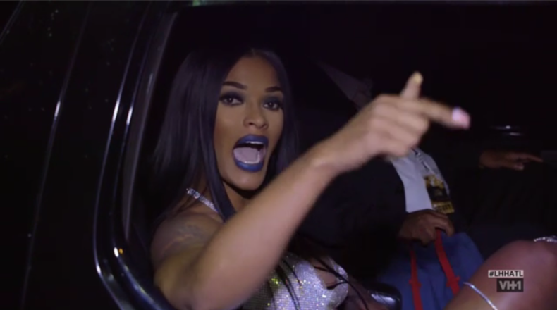 Joseline's final moments on "Love and Hip Hop Atlanta" in 2017.
