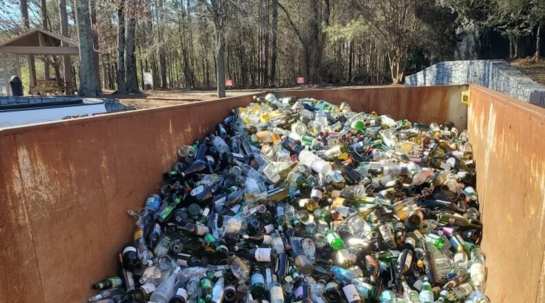 Johns Creek is asking residents to remember not all glass can be accepted including sheets of glass, vases, Pyrex, light bulbs and crystal, among forms of glass. COURTESY CITY OF JOHNS CREEK