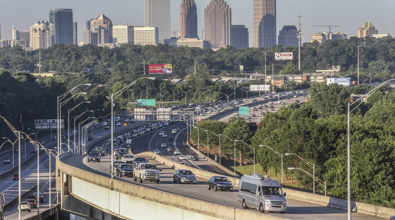 May 15, 2017 Atlanta: Between 2016 and 2017, the Atlanta region grew by 89,013 people to a total of 5.8 million. JOHN SPINK/JSPINK@AJC.COM