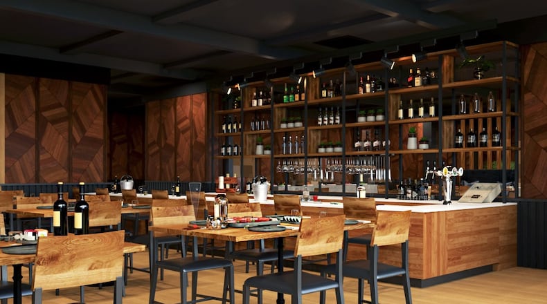 The interior of Silom Thai and Sushi Bar