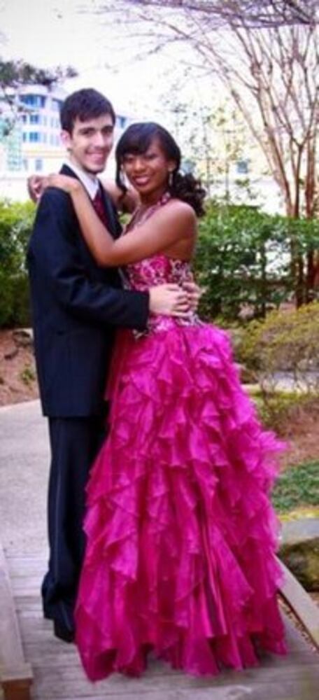 Pretty in pink at the prom