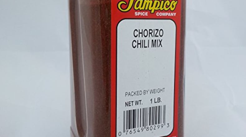 Tampico chorizo chili seasoning mix adds a mildly warm kick to Mexican-inspired dishes.