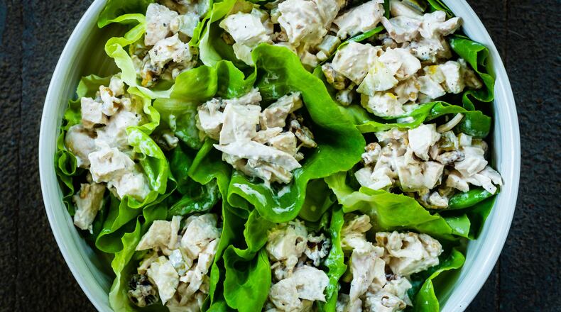 Chicken Salad Lettuce Cups. CONTRIBUTED BY HENRI HOLLIS