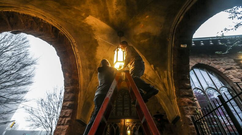 All Saints’ Episcopal Church in Midtown, where the rector says the congregation is heading toward a more-inclusive future that’s in keeping with Atlanta’s legacy. JOHN SPINK/JSPINK@AJC.COM