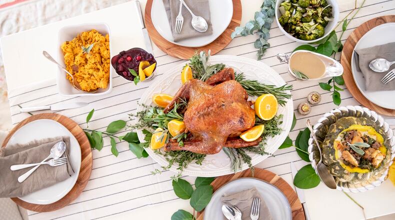 Thanksgiving dinner from Garnish & Gather/Provided by Heidi Harris