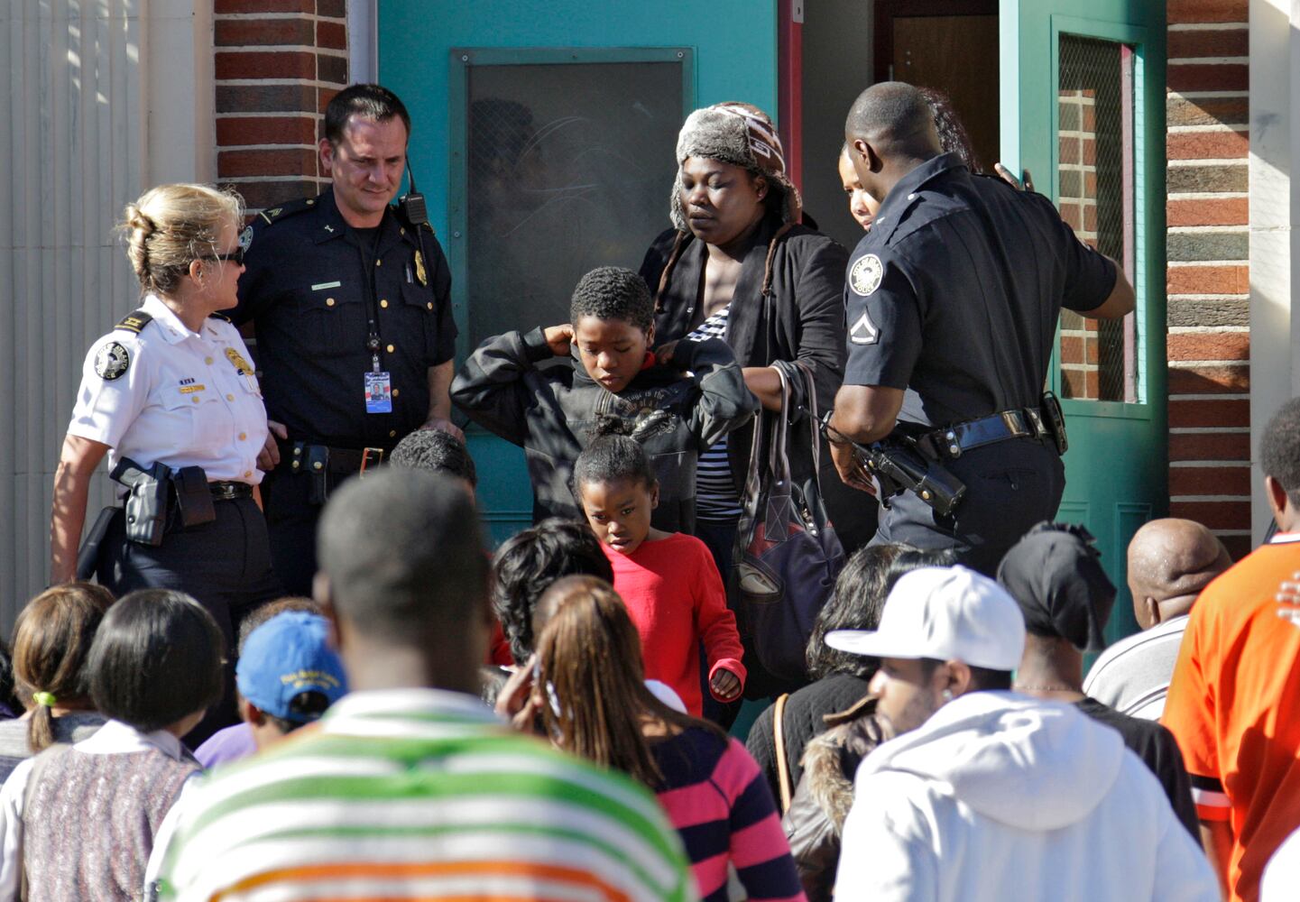 Scenes from Brown Middle School