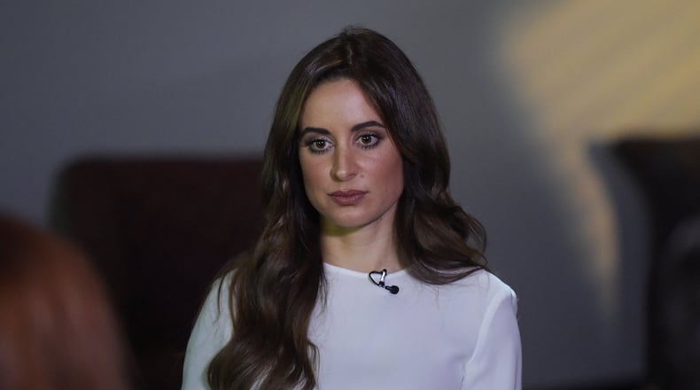 Alison Valente, former Cheetah exotic dancer, has sued the club for systematic physical and sexual abuse she says she sustained as part of a pattern of criminal behavior associated with the club’s private VIP rooms. The club has counter-sued Valente for slander and denied the allegations. KENT D. JOHNSON / AJC