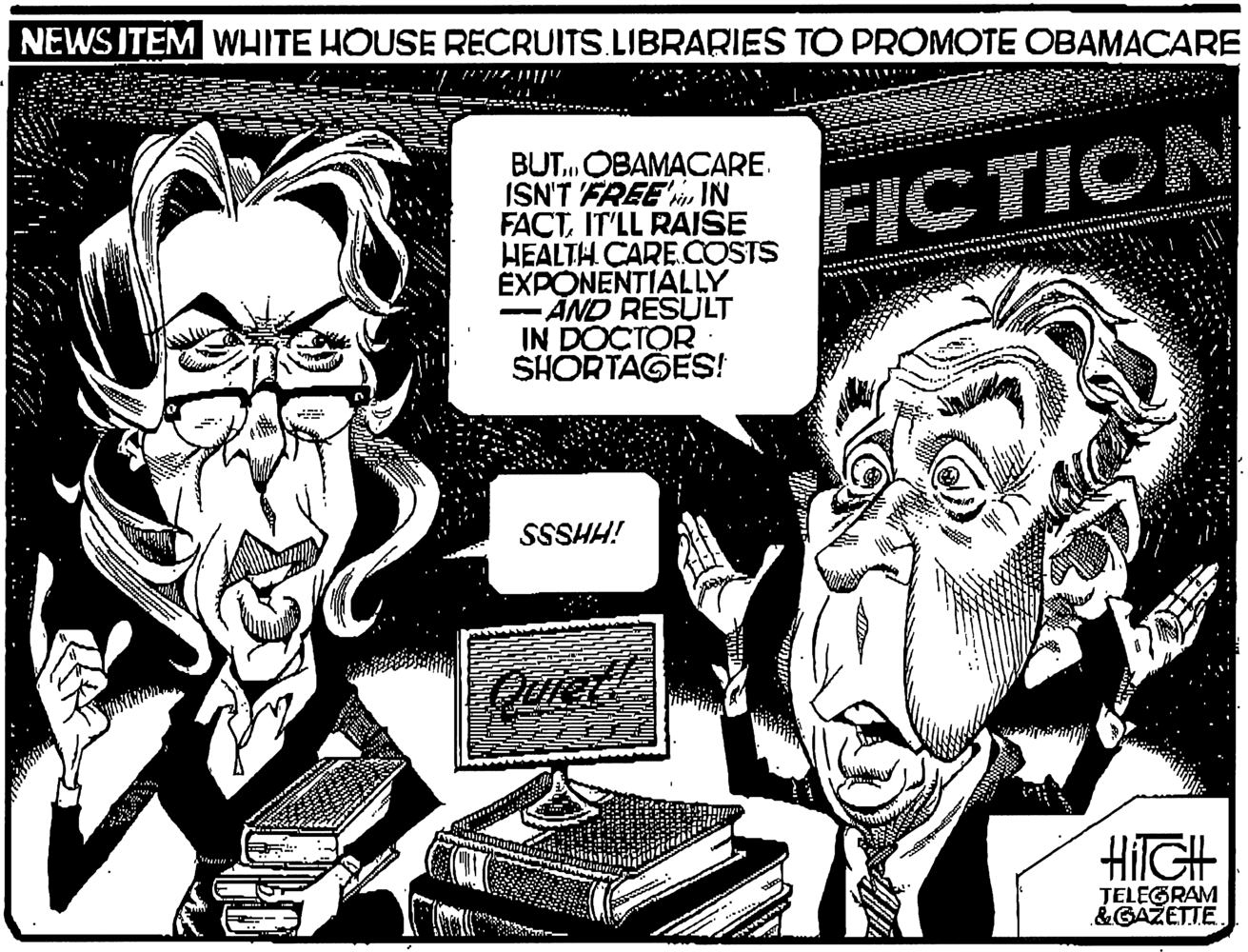 David M. Hitch: Libraries promote Obamacare
