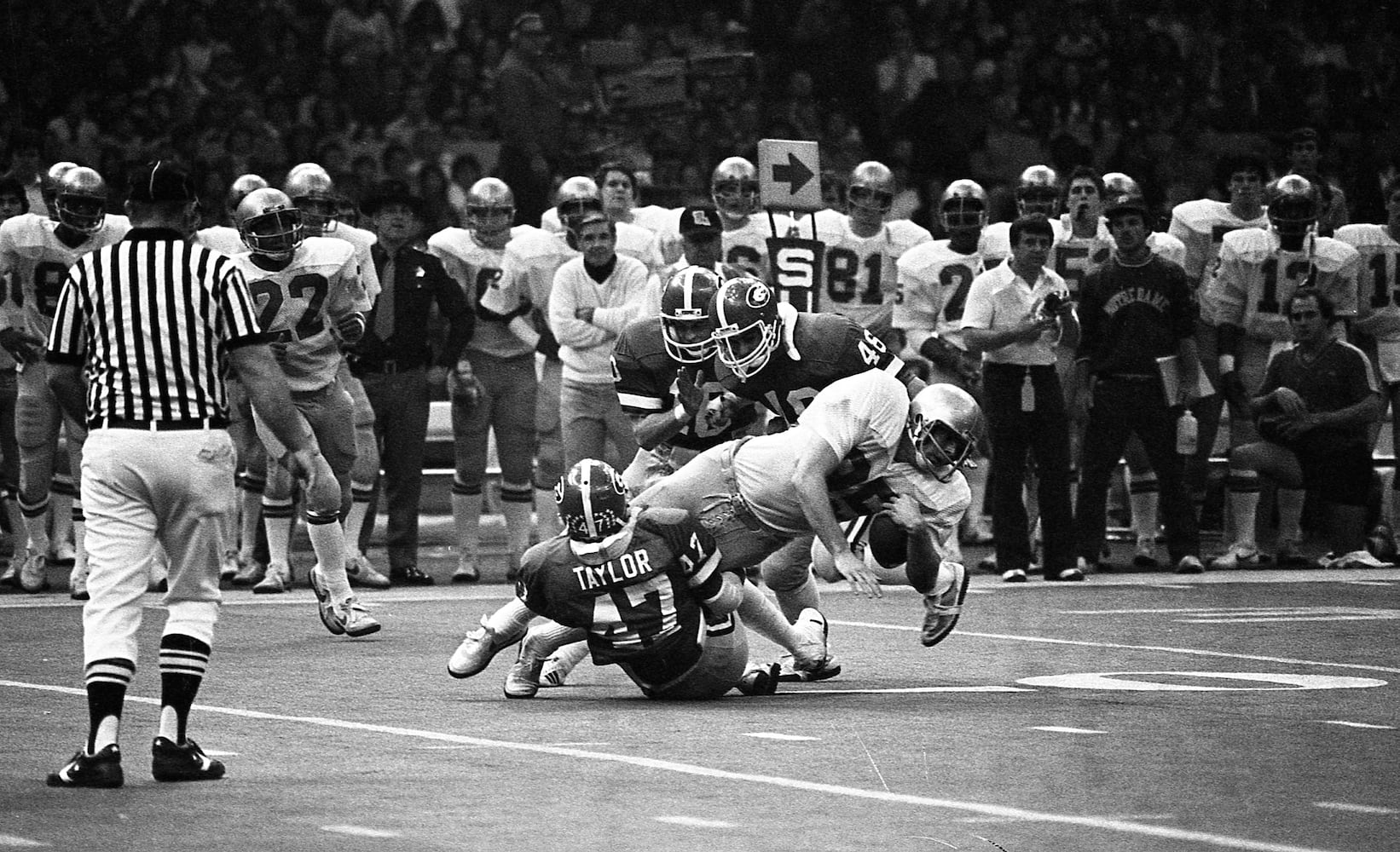 Photo flashback: When Georgia conquered Notre Dame in 1980