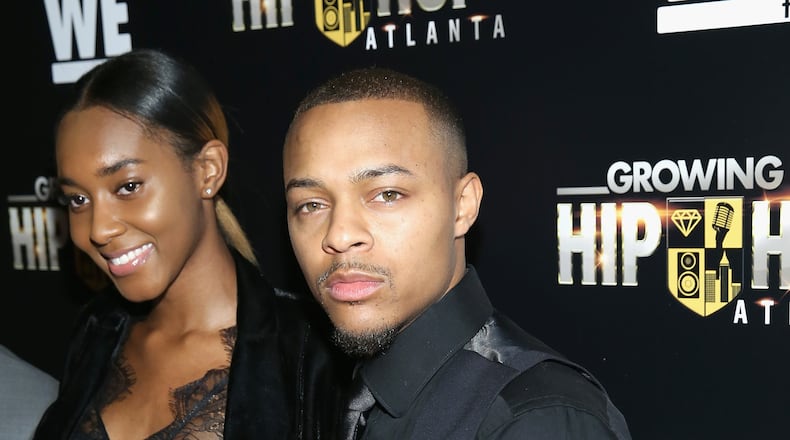 Shaniah Mauldin and Shad "Bow Wow" Moss attend the WE tv's "Growing Up Hip Hop Atlanta" premiere screening event Tuesday in New York. Photo by Bennett Raglin/Getty Images for WE tv