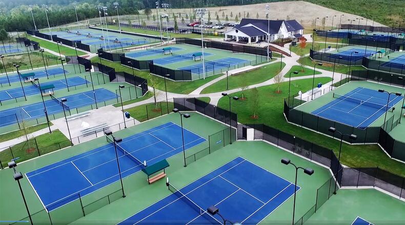 The Rome Tennis Center at Berry College (Photo by RomeGeorgia.org)