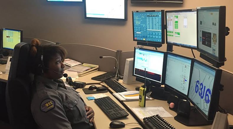 The ChatComm 911 emergency call center serves Sandy Springs, Johns Creek, Dunwoody and Brookhaven. The Sandy Springs City Council has adopted resolutions recognizing a new state authority that will begin collecting a monthly fee of $1.50 per device in January for 911 services such as ChatComm. CITY OF JOHNS CREEK PHOTO via Facebook