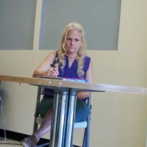 This image taken from video provided by Merrimack County Superior Court in Concord, N.H., shows Pamela Smart appearing remotely from Bedford Hills Correctional Facility for Women in Bedford Hills, N.Y., during a hearing related to her petition for a new trial, Monday, July 20, 2026, in Concord, N.H. (Merrimack County Superior Court via AP)