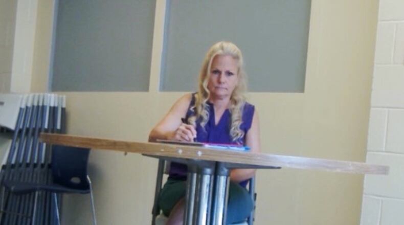 This image taken from video provided by Merrimack County Superior Court in Concord, N.H., shows Pamela Smart appearing remotely from Bedford Hills Correctional Facility for Women in Bedford Hills, N.Y., during a hearing related to her petition for a new trial, Monday, July 20, 2026, in Concord, N.H. (Merrimack County Superior Court via AP)