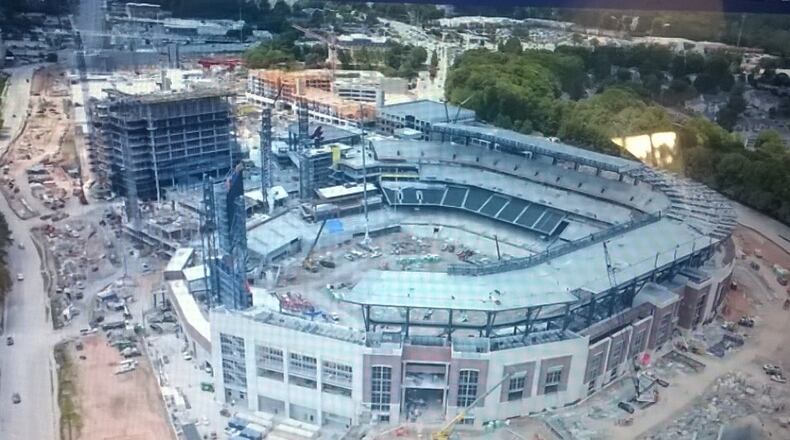 A final Oct. 25 public hearing by the Cobb commissioners will concern accessory special event parking licenses for areas around not only SunTrust Park but many other venues and events. Courtesy of Cobb County