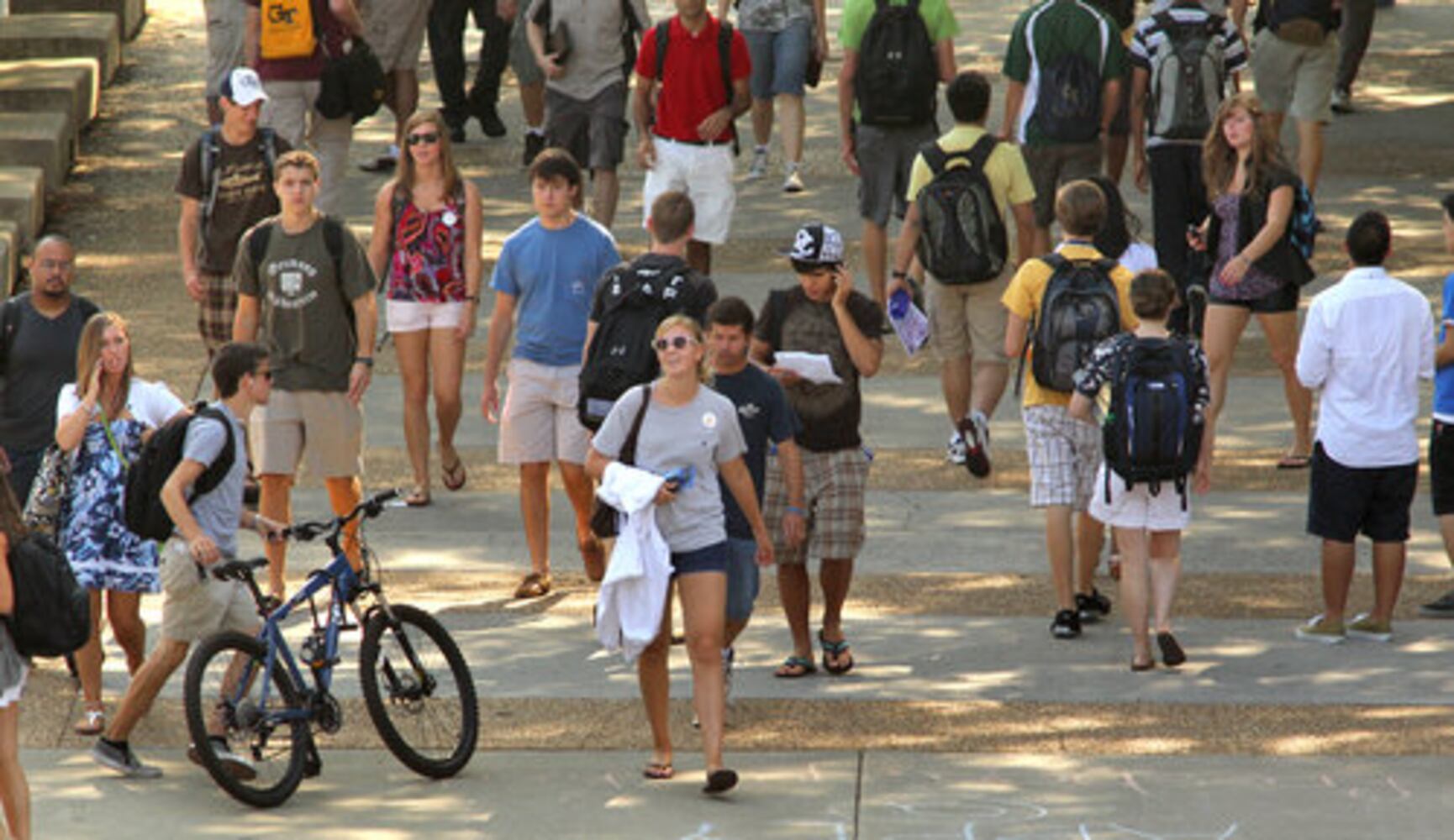 Georgia Tech students start class