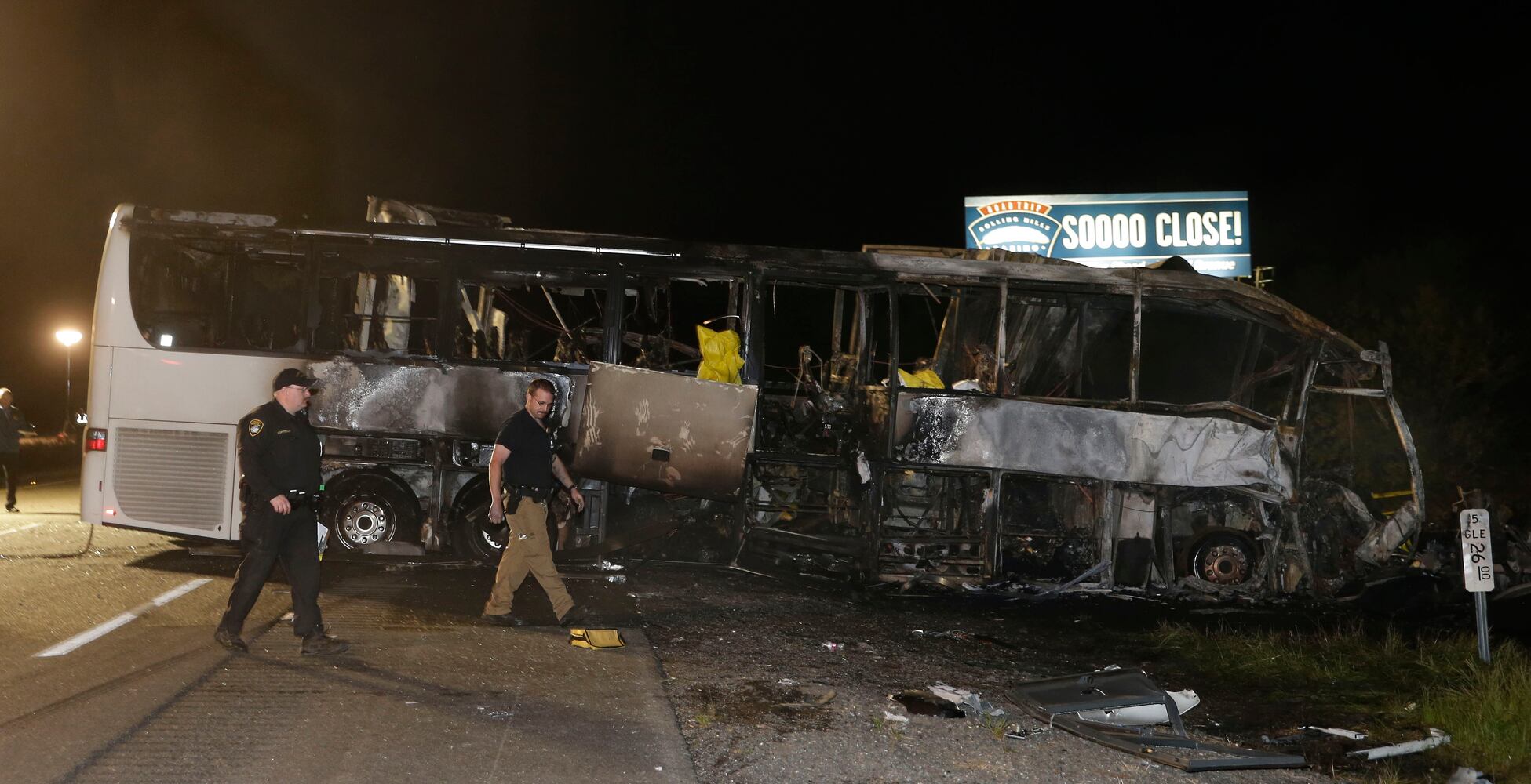 I-5 charter bus crash
