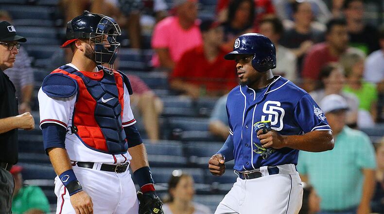 Justin Upton, traded to the Padres last offseason, is the same hitter he was in Atlanta (14 homers, 48 RBIs, .253) and would’ve helped this year’s Braves.