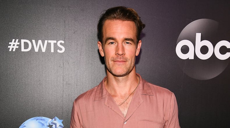 NEW YORK, NY - AUGUST 21: Actor James Van Der Beek arrives at the 2019 "Dancing With The Stars" Cast Reveal at Planet Hollywood Times Square on August 21, 2019 in New York City. (Photo by Dave Kotinsky/Getty Images for Planet Hollywood International)
