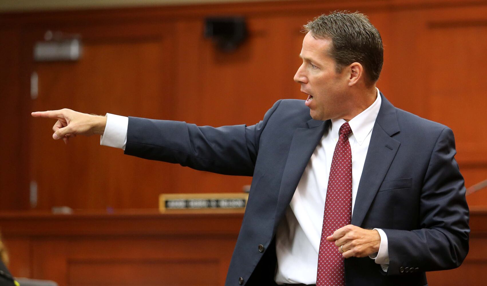Dramatic testimony opens case