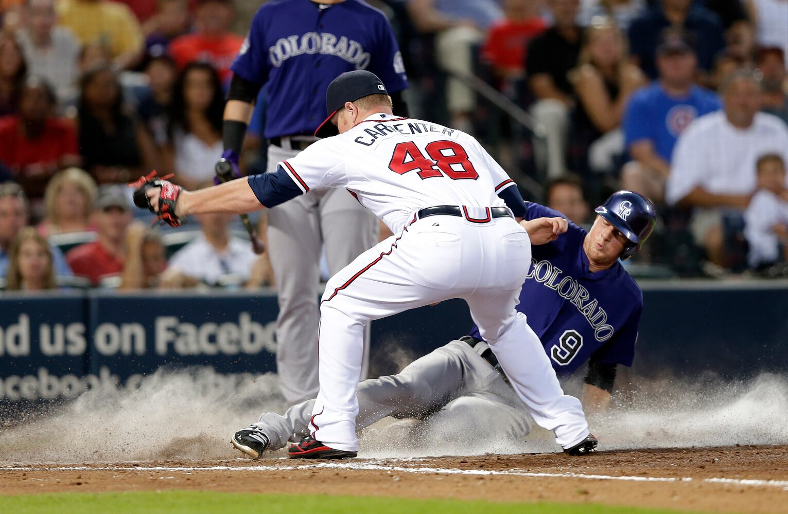 Braves host Rockies, July 29, 2013