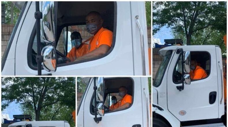 A new specialized truck in Avondale Estates will allow for easy waste pickup on Saturdays. CONTRIBUTED